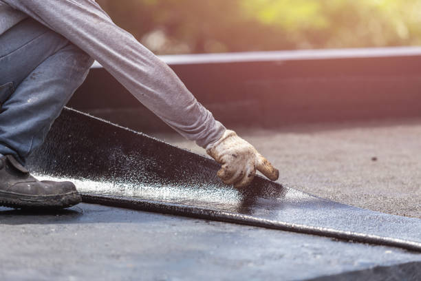 Professional Waterproofing technician working in Clarksburg, OH